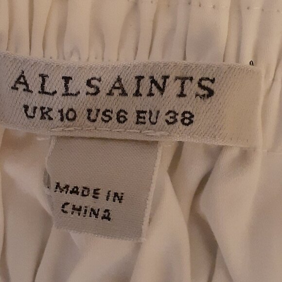 All Saint Lara Makutu Smocke Blouse - Picture 9 of 16